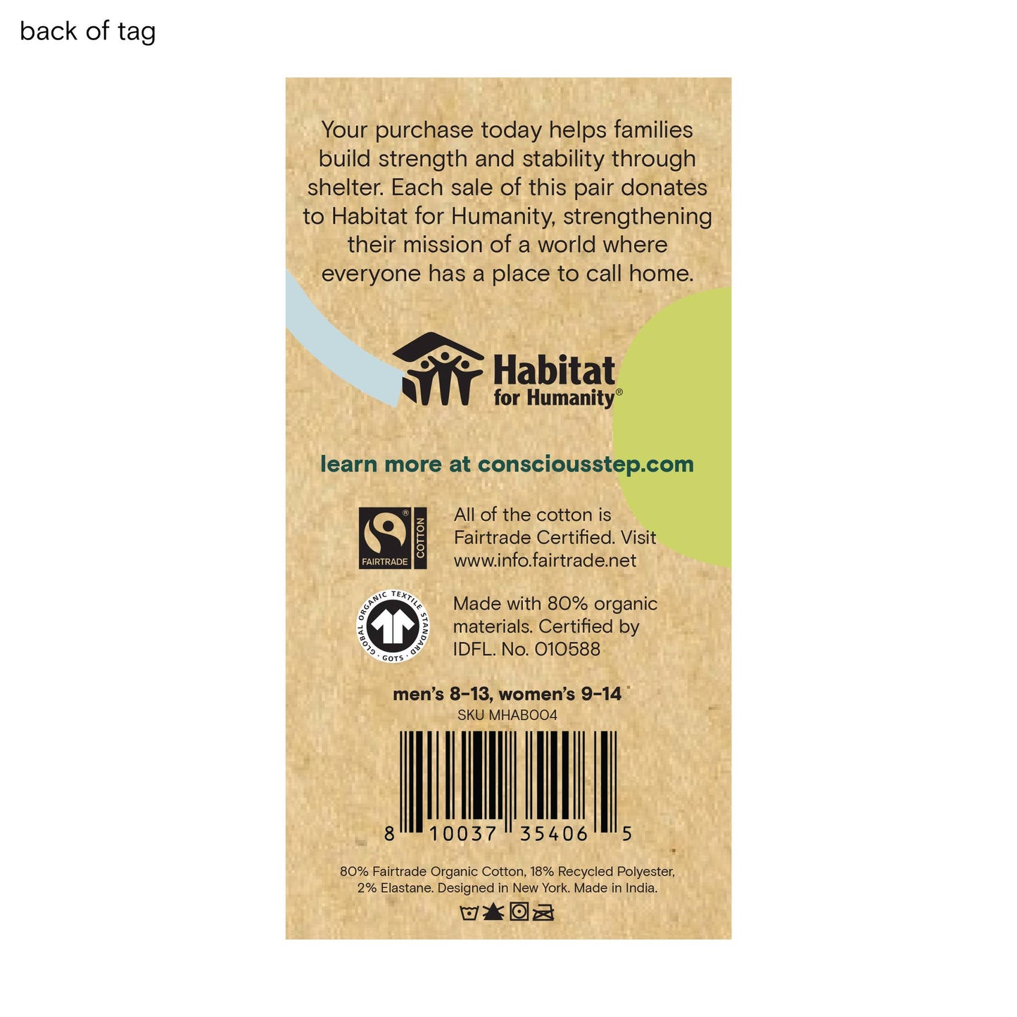 Socks that Build Homes (Green Bees)
