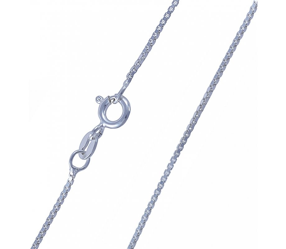 925 Sterling Silver Box Chain 20"