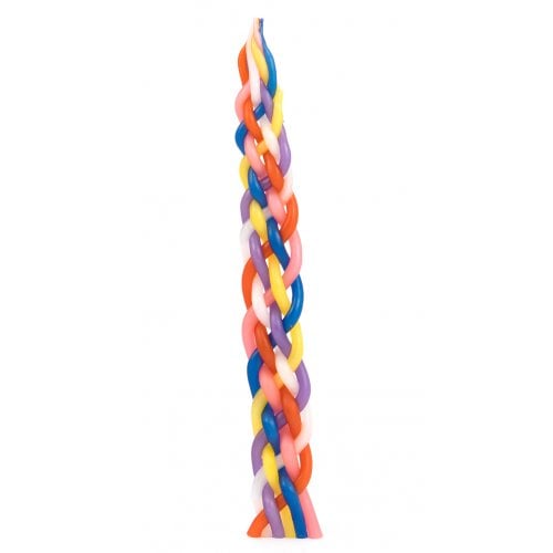 Handmade Braided Beeswax Havdalah Candle