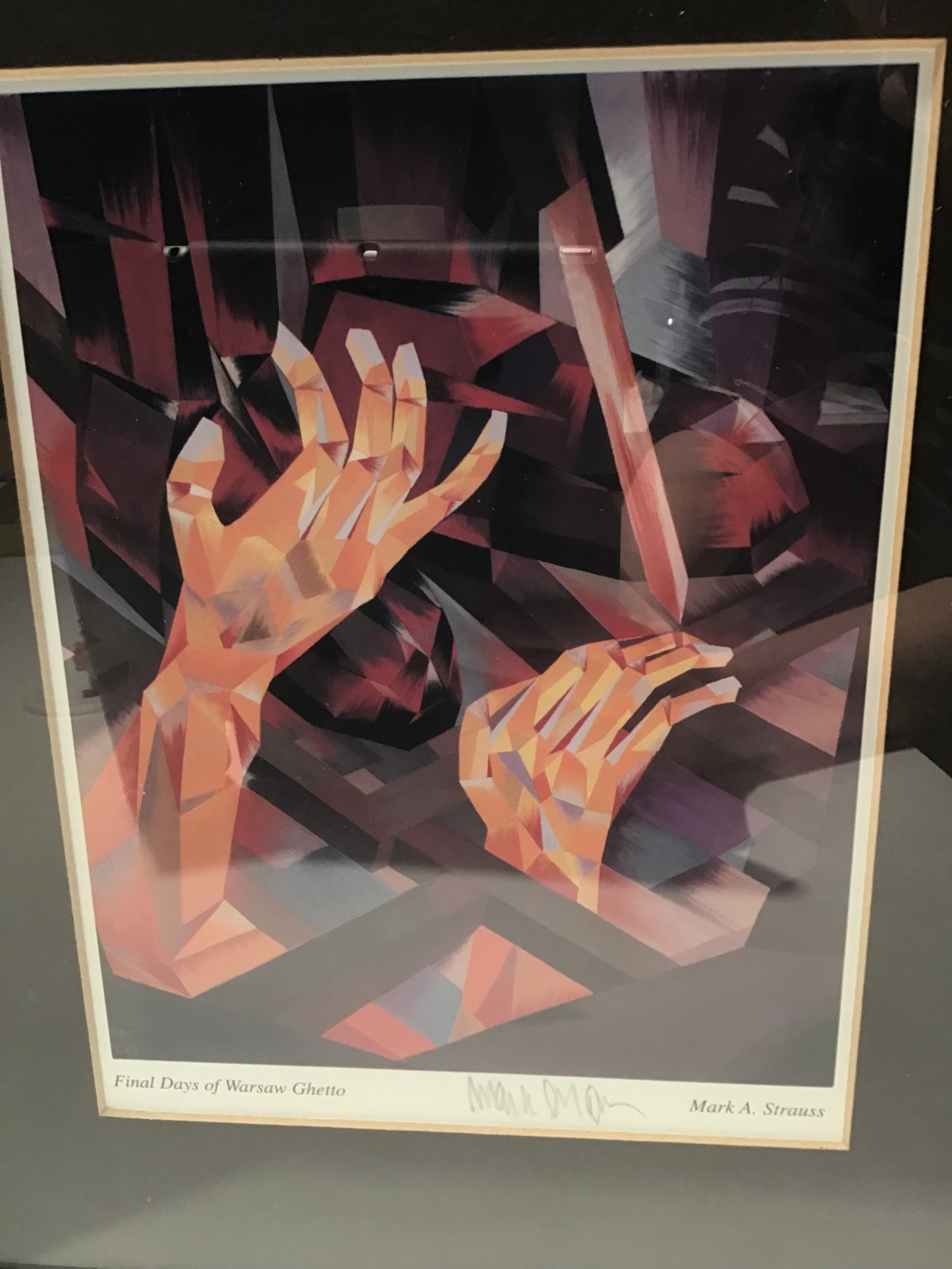 Final Days of the Warsaw Ghetto (framed)