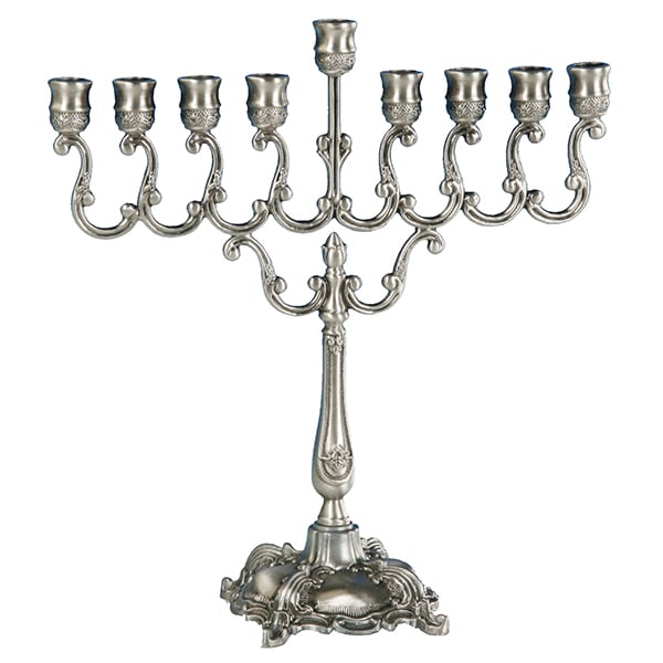 Pewter Menorah