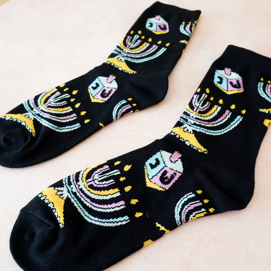 Chanukah Hanukkah Socks