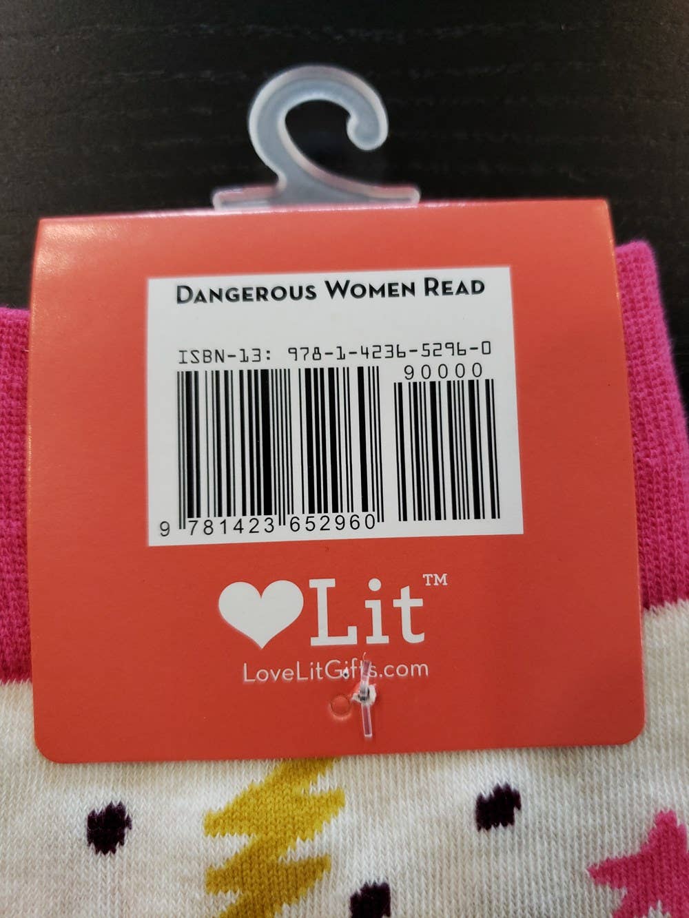 Dangerous Women Read Socks (LoveLit Book Theme)