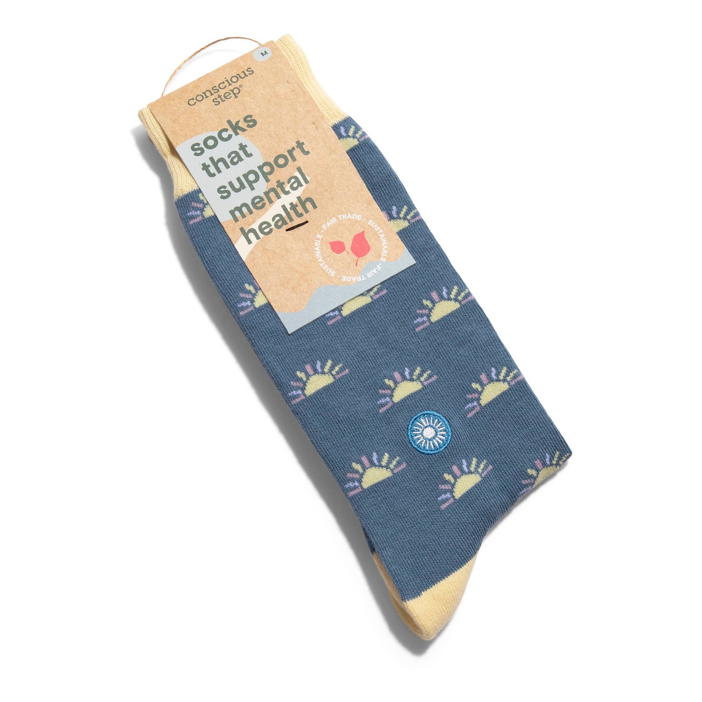 Socks that Support Mental Health (Rising Suns)