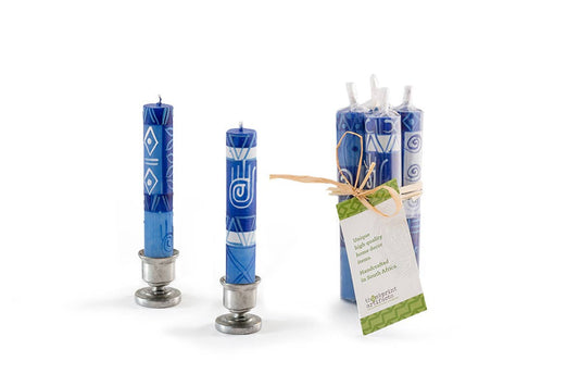 Hamsa Shabbat Candles