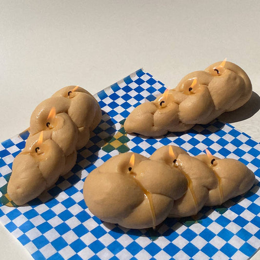 Challahdad Bread Candle