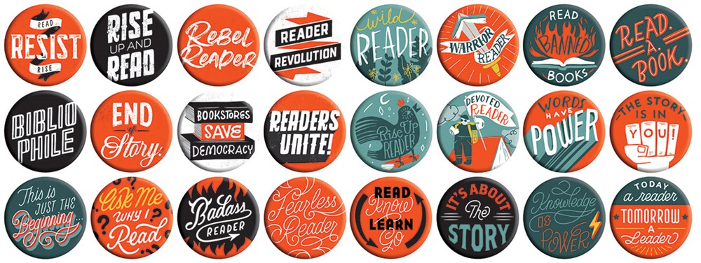Rebel Reader Button