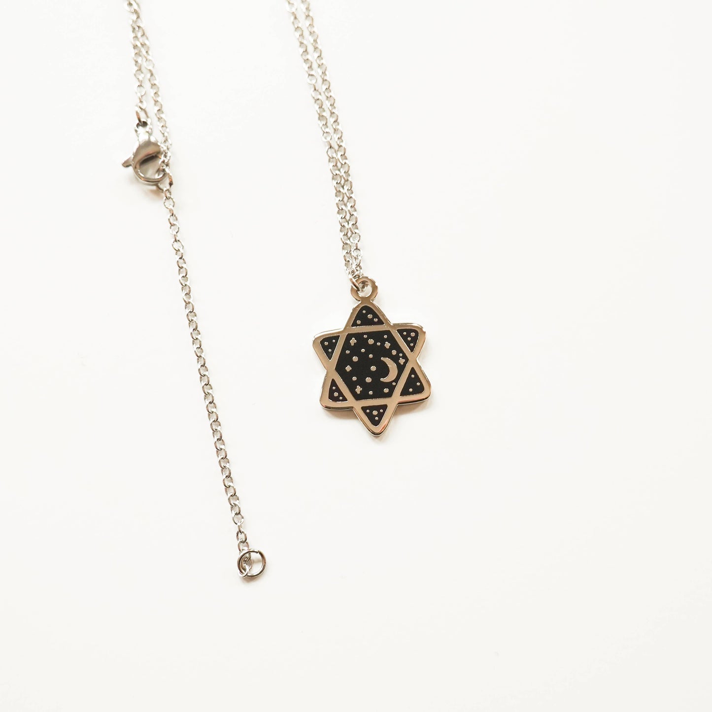 Mini Cosmic Magen David Necklace