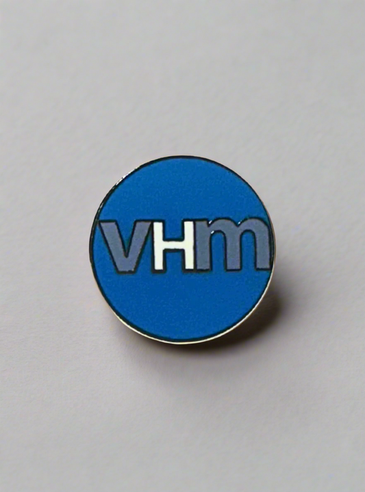 VHM enamel pin