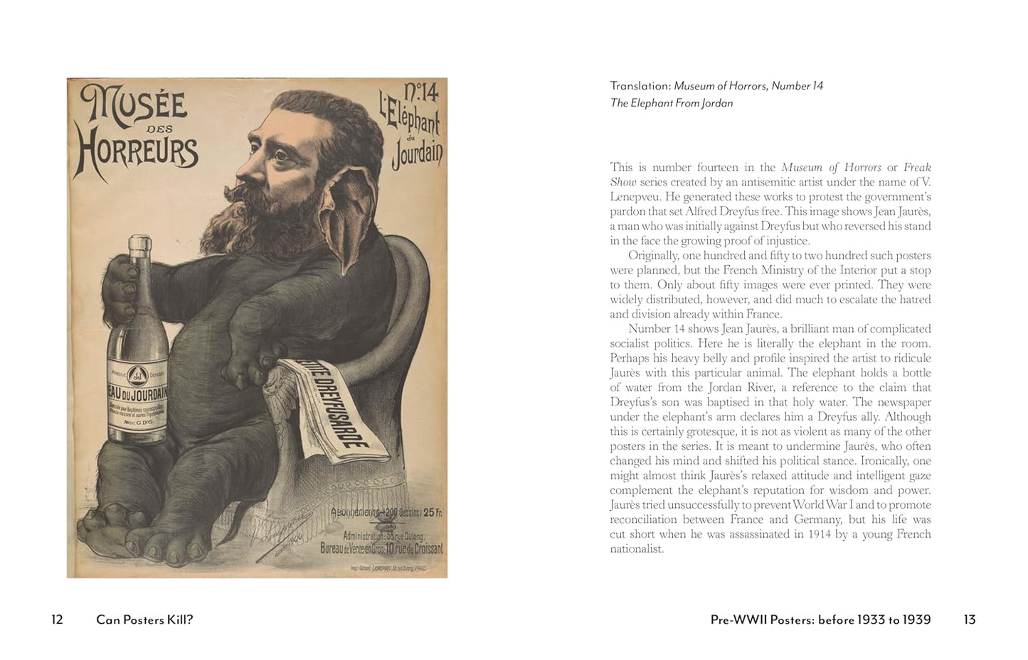Can Posters Kill?: Antisemitic Propaganda and World War II