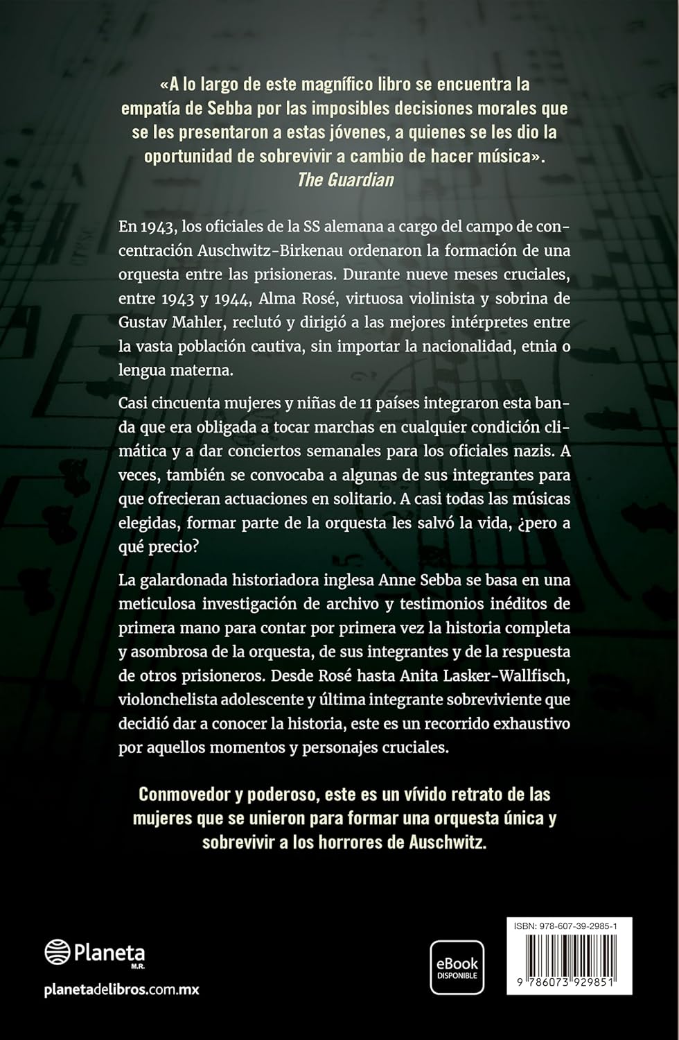 (Spanish) La Orquesta de Mujeres de Auschwitz (Novela Histórica)