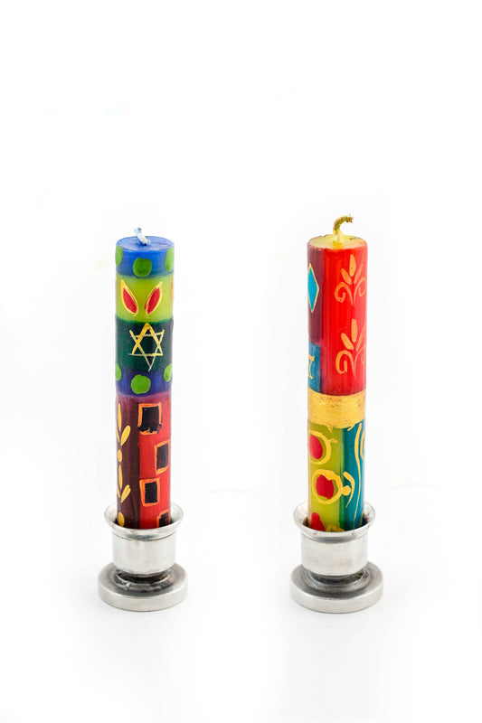 Judaica Shabbat Candles