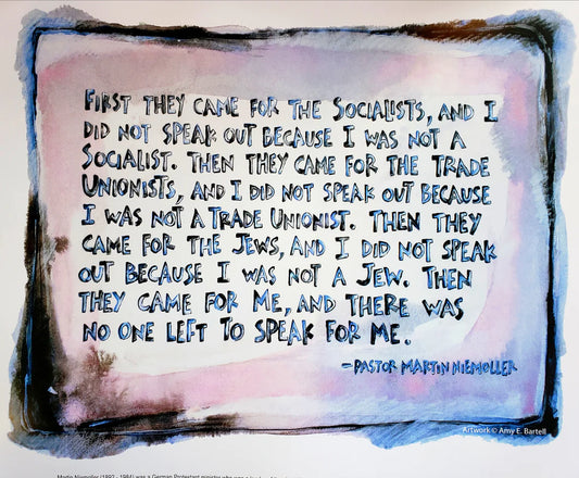 First They Came notecard