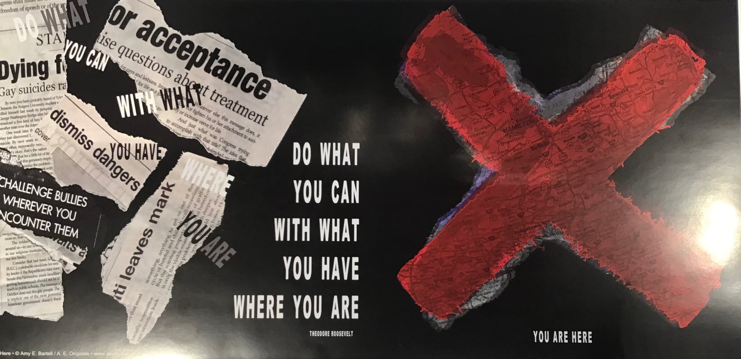 You are Here Poster
