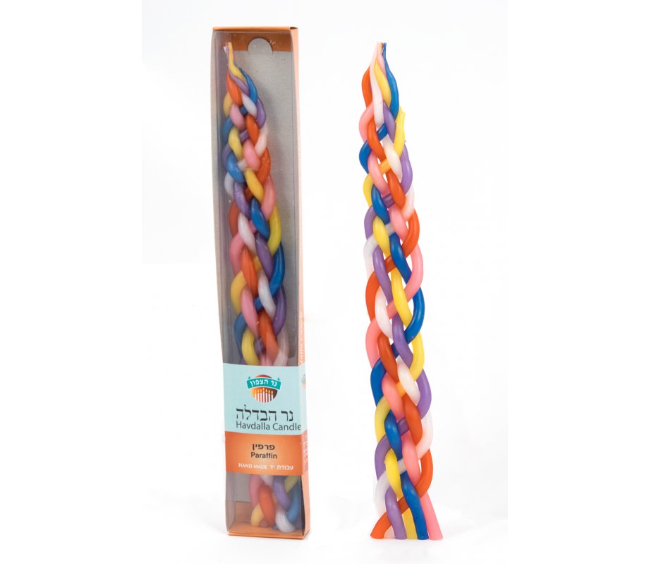 Handmade Braided Beeswax Havdalah Candle