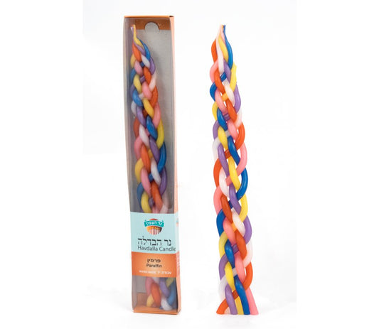 Handmade Braided Beeswax Havdalah Candle