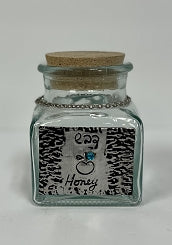 Glass Honey Jar