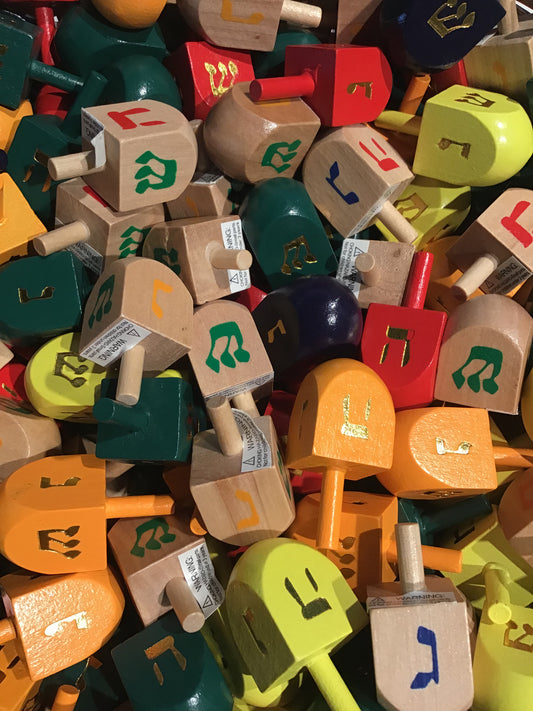 Small Wooden Dreidel