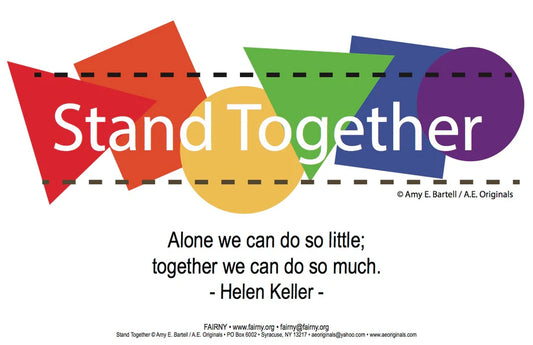 Stand Together Postcard