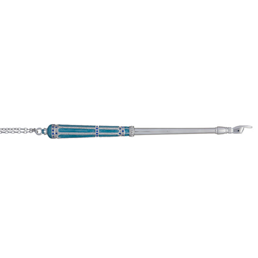 Enamel Crystal Torah Pointer (Yad)