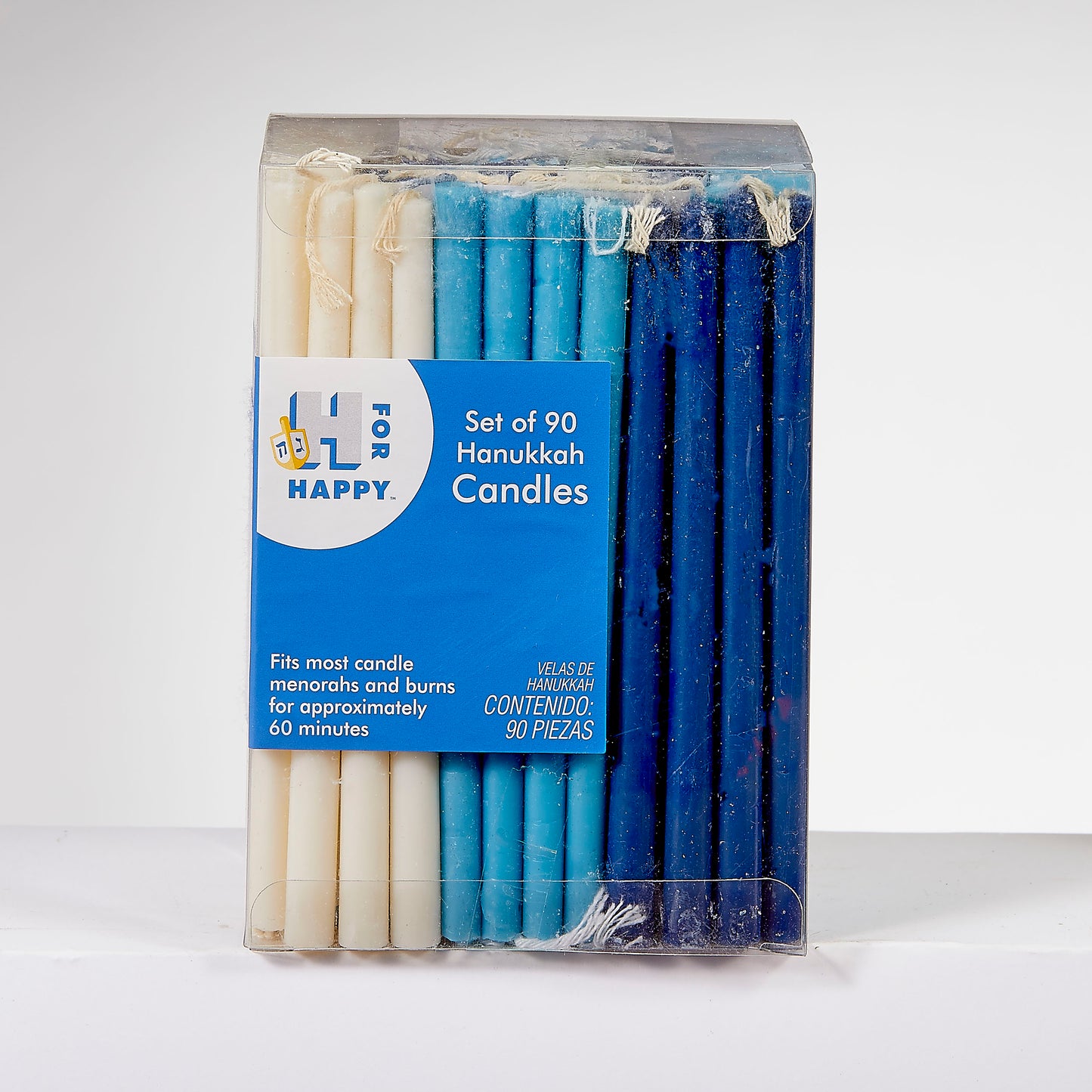 90 Deluxe Chanukah Candles (Value Pack)