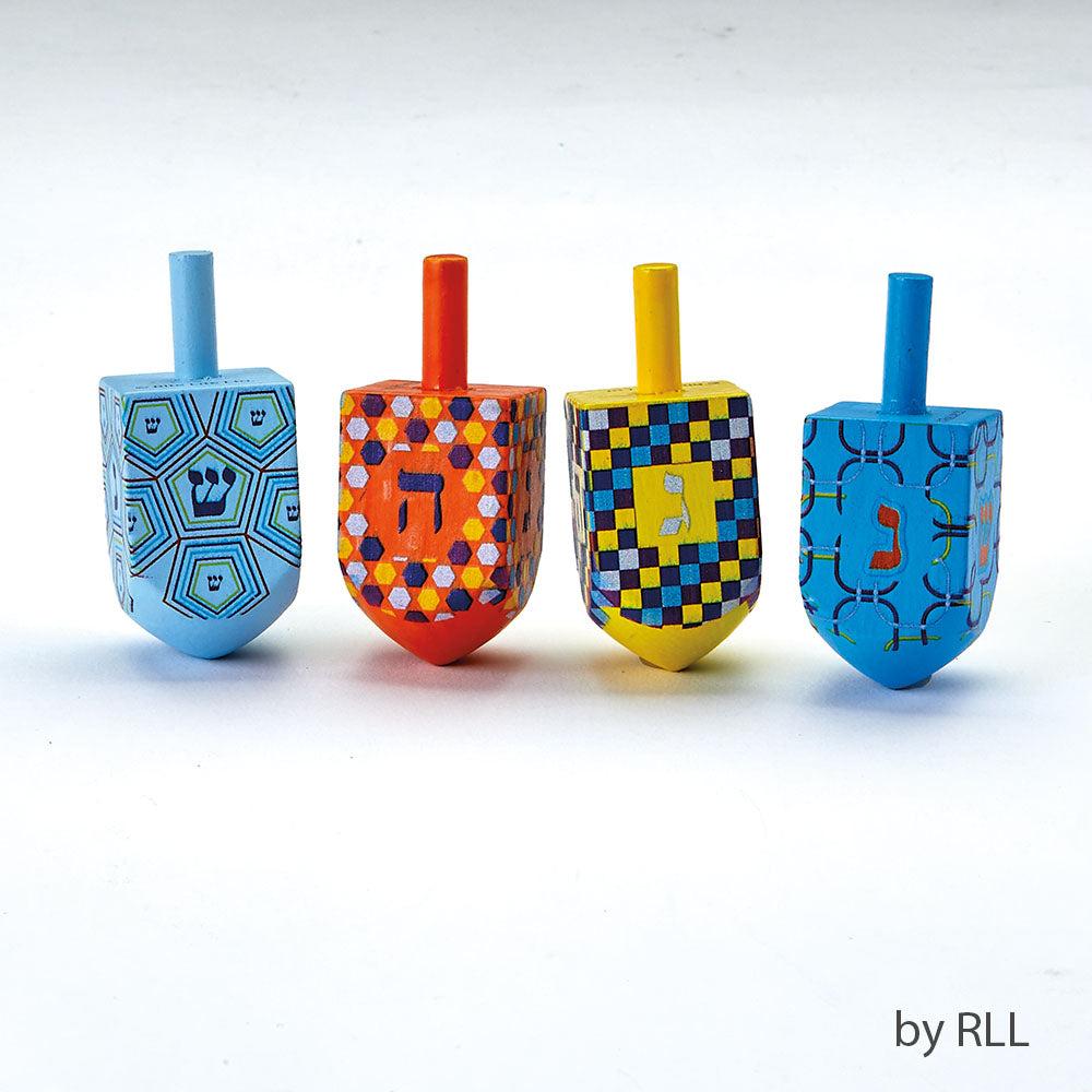 Medium Painted Dreidel