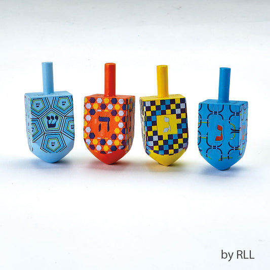 Medium Painted Dreidel