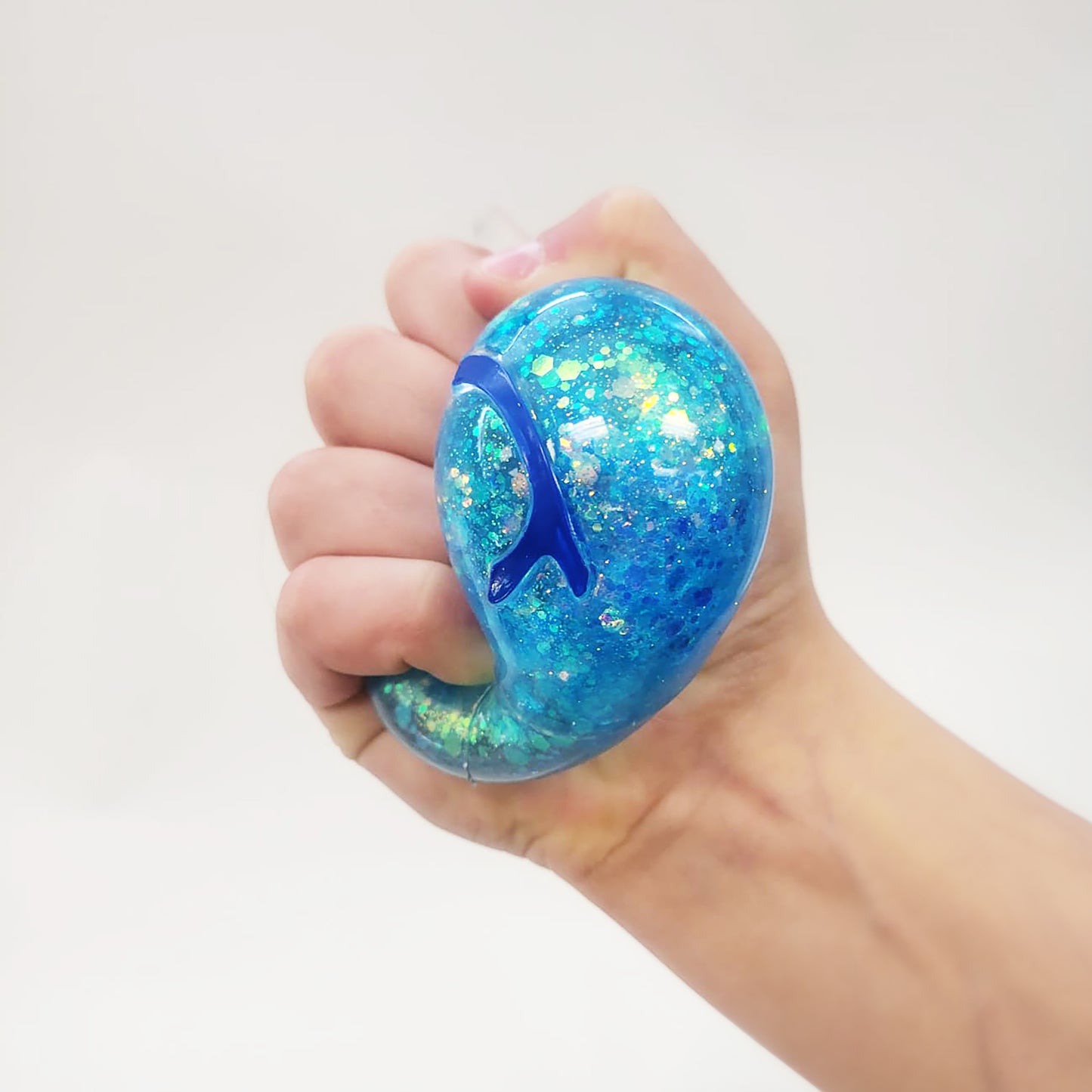 Squish Dreidel (Glitter)