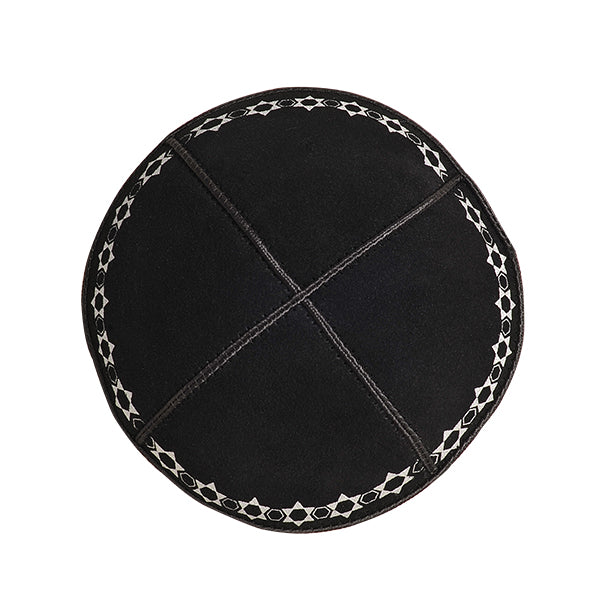 Suede Yarmulke