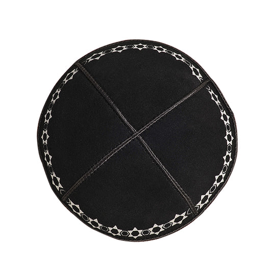 Suede Yarmulke