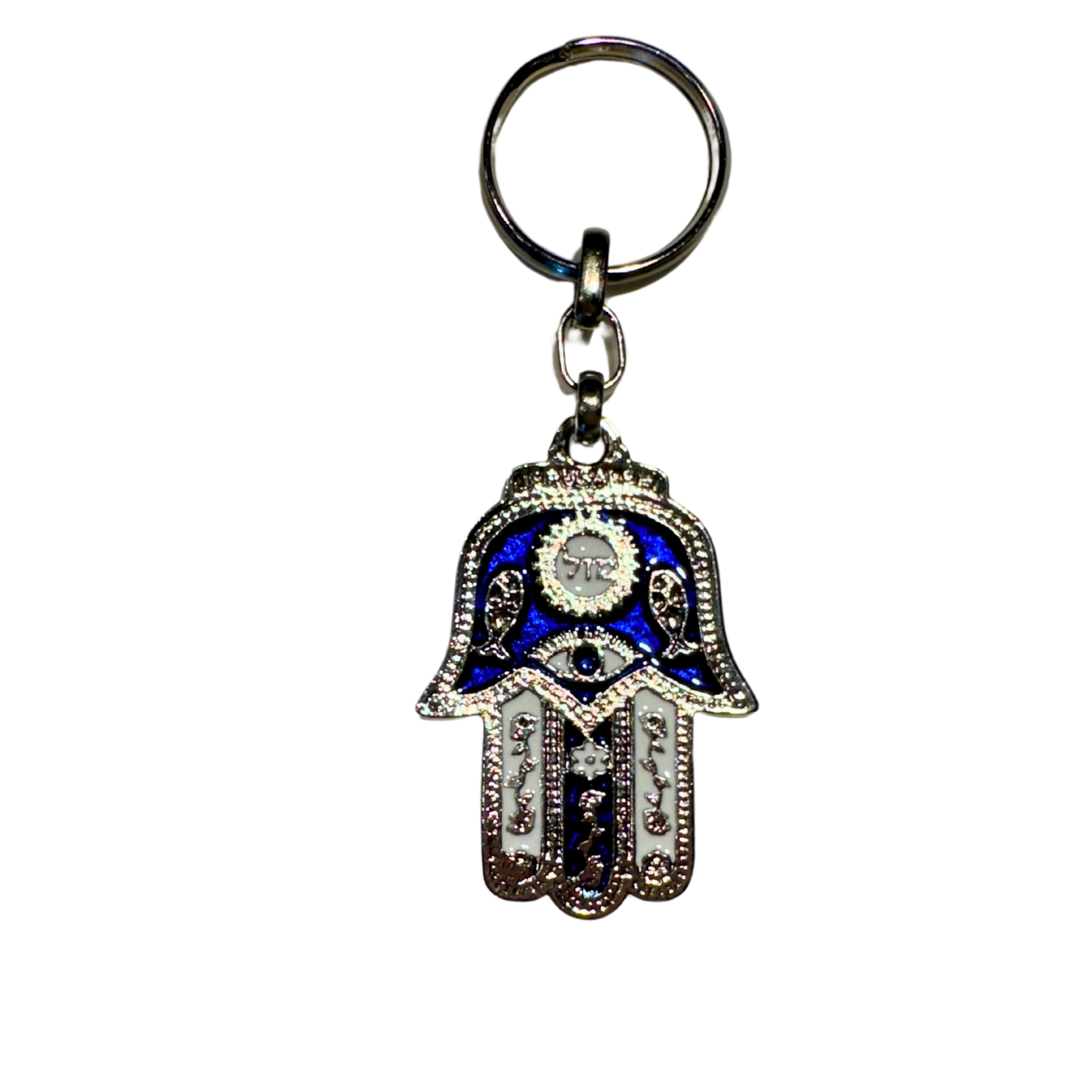 Colorful Hamsa Keychain
