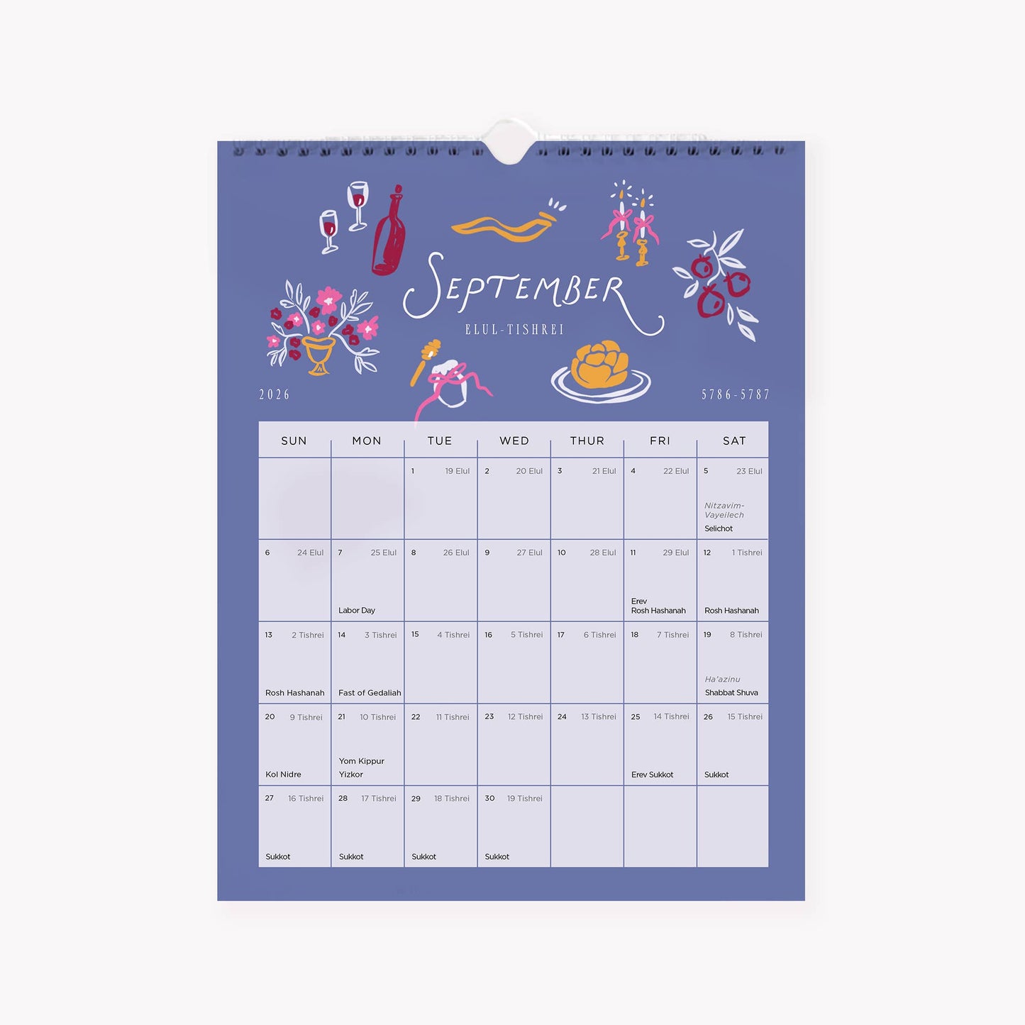 Jewish Calendar 2027 / 5787