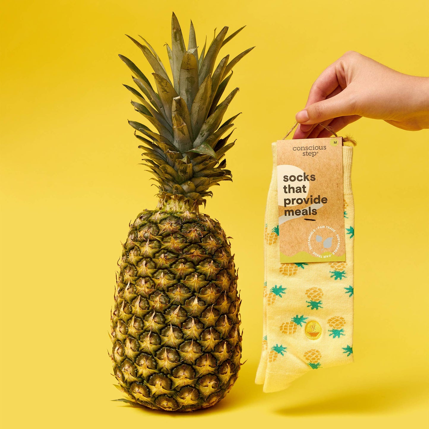 Socks that Provide Meals (Golden Pineapples)