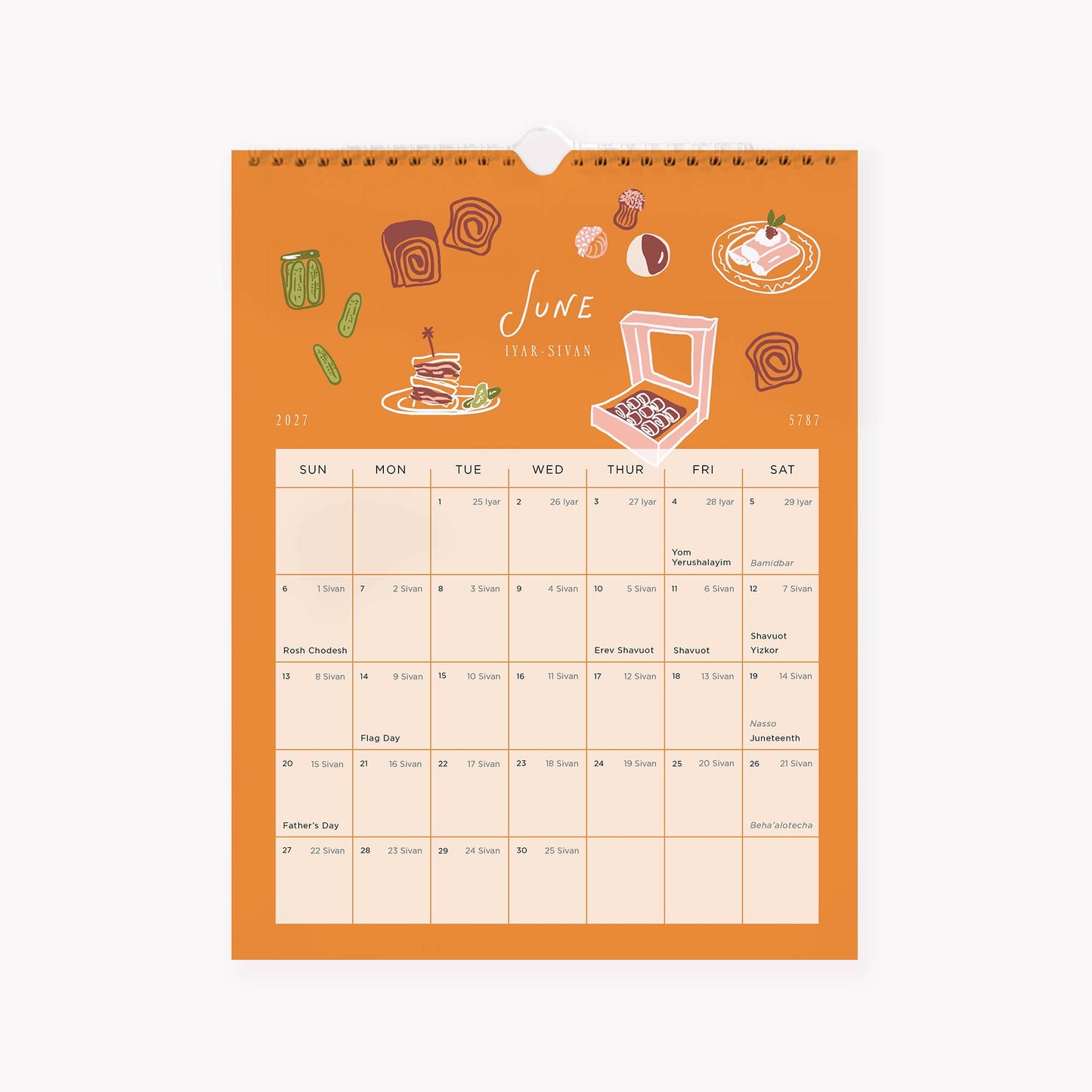 Jewish Calendar 2027 / 5787