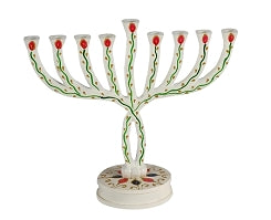 Aluminum Menorah